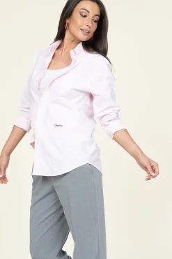 Hot Mercer Recycled Cotton Blouse The Oxford | Pink... | | Little Soho