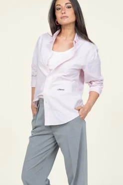 Hot Mercer Recycled Cotton Blouse The Oxford | Pink... | | Little Soho