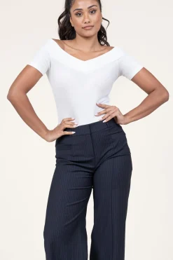 New ba&sh Ribbed Body Tori | Natural... | | Little Soho