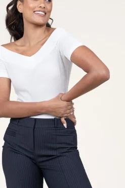 New ba&sh Ribbed Body Tori | Natural... | | Little Soho