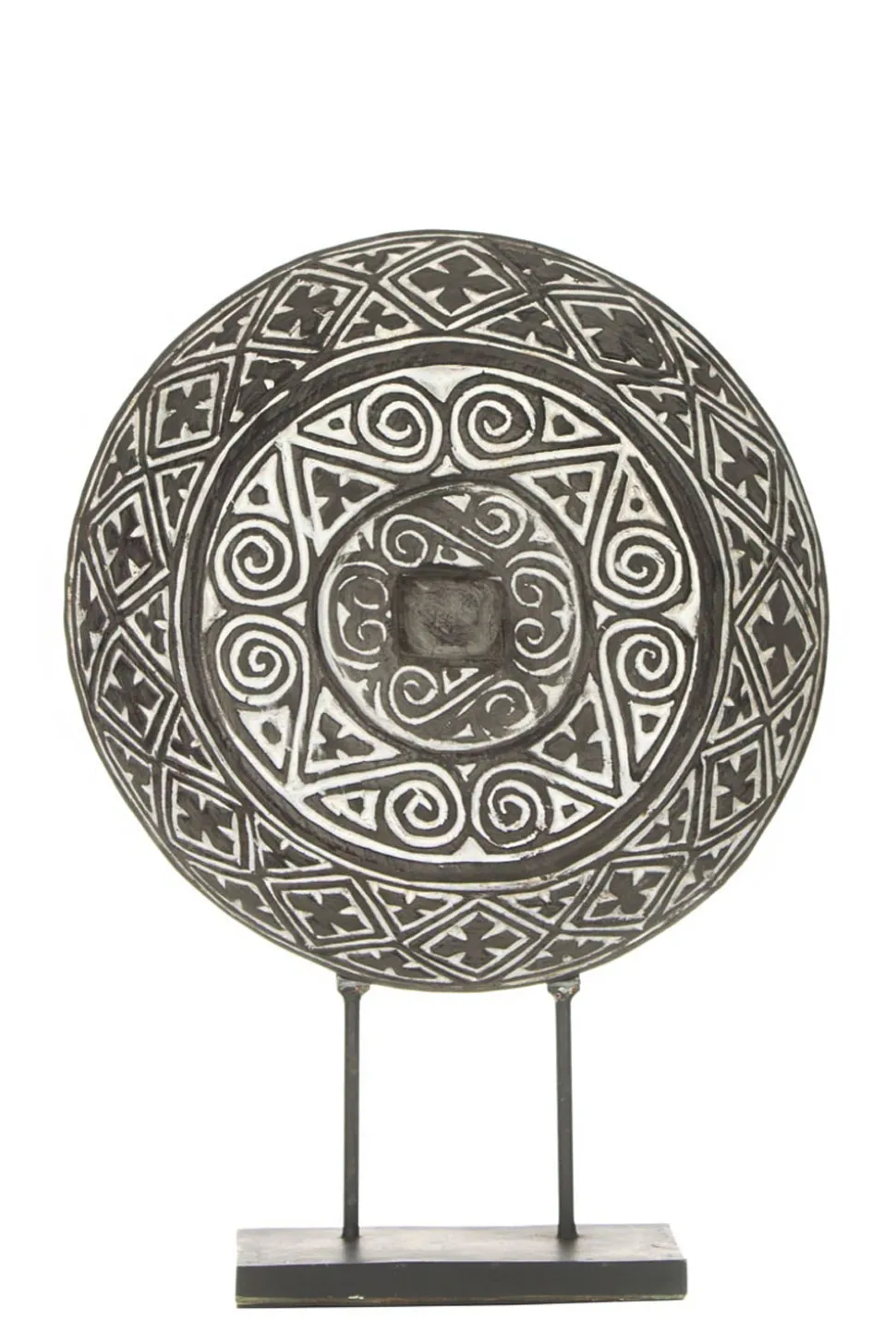 Fashion Little Soho Living Round Ornament On A Stand Lewis | Black... | | Little Soho