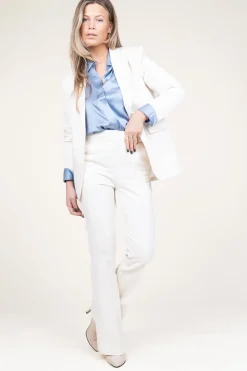 Best Sale Second Female Satin Blouse Galla | Blue... | | Little Soho