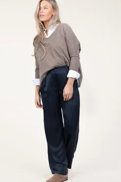 Shop Dante 6 Satin Cargo Pants Harlow | Blue... | | Little Soho