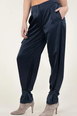 Shop Dante 6 Satin Cargo Pants Harlow | Blue... | | Little Soho
