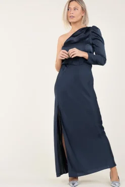Best Dante 6 Satin One-Shoulder Dress Penrith | Blue... | | Little Soho