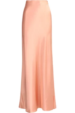 Flash Sale 45374 Satin Skirt Barcelona | Blush... | March23 | Little Soho