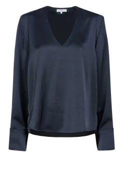 Hot Dante 6 Satin Top Bodil | Blue... | | Little Soho