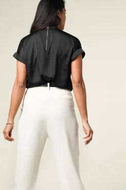 Outlet Dante 6 Satin Top Opium | Black... | | Little Soho