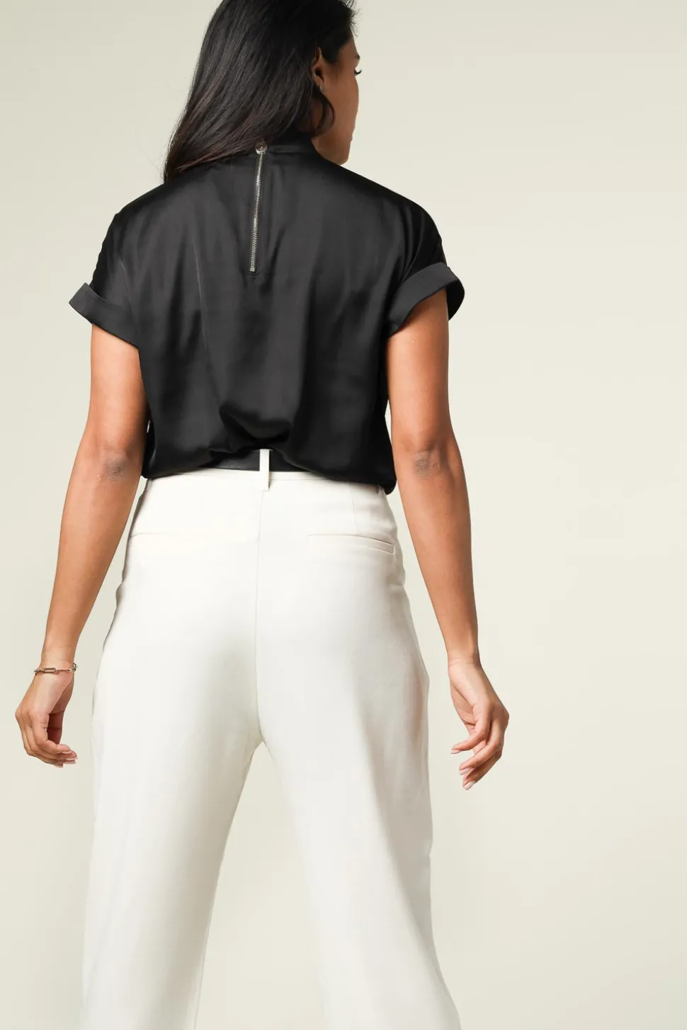 Outlet Dante 6 Satin Top Opium | Black... | | Little Soho