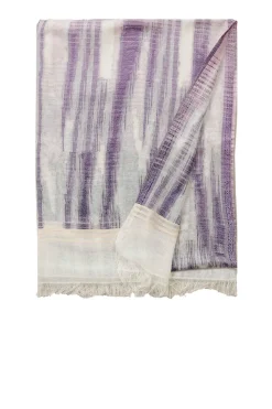 Best Moment Amsterdam Scarf With Print Maartje | Purple... | | Little Soho