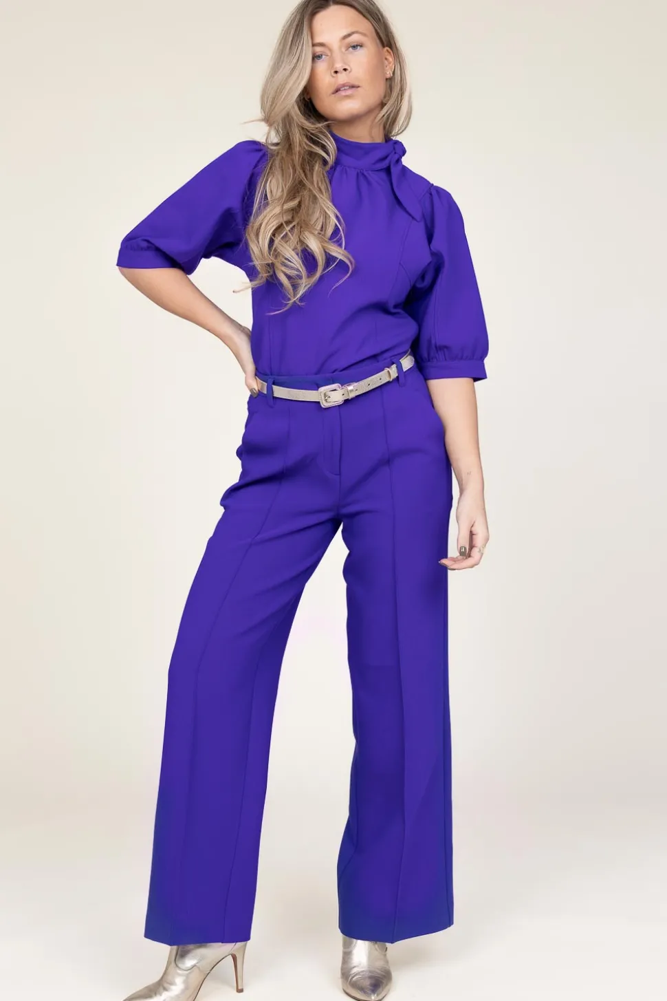 Cheap Dante 6 Scuba Stretch Trousers Neva | Purple... | | Little Soho