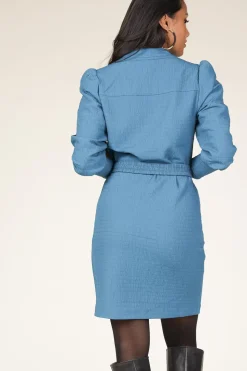 Outlet Dante 6 Seersucker Dress Aya | Blue... | | Little Soho