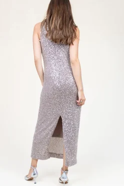 Cheap Second Female Sequins Maxi Dress Dazzling | Metallic... | | Little Soho