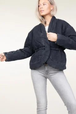 Cheap ba&sh Shawl Neck Jacket Caly | Black... | | Little Soho