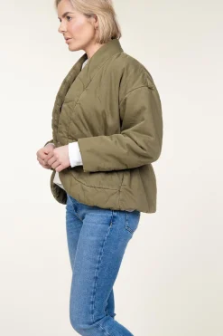 Outlet ba&sh Shawl Neck Jacket Caly | Green... | | Little Soho