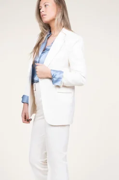 Best Aaiko Shiny Blazer Amilla | White... | | Little Soho