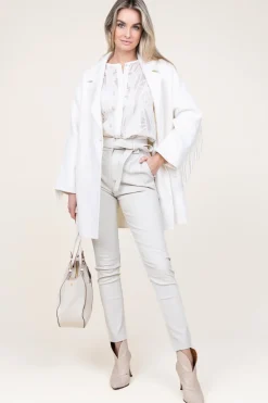 Outlet Copenhagen Muse Shiny Flockprint Blouse Baloon | Natural... | | Little Soho