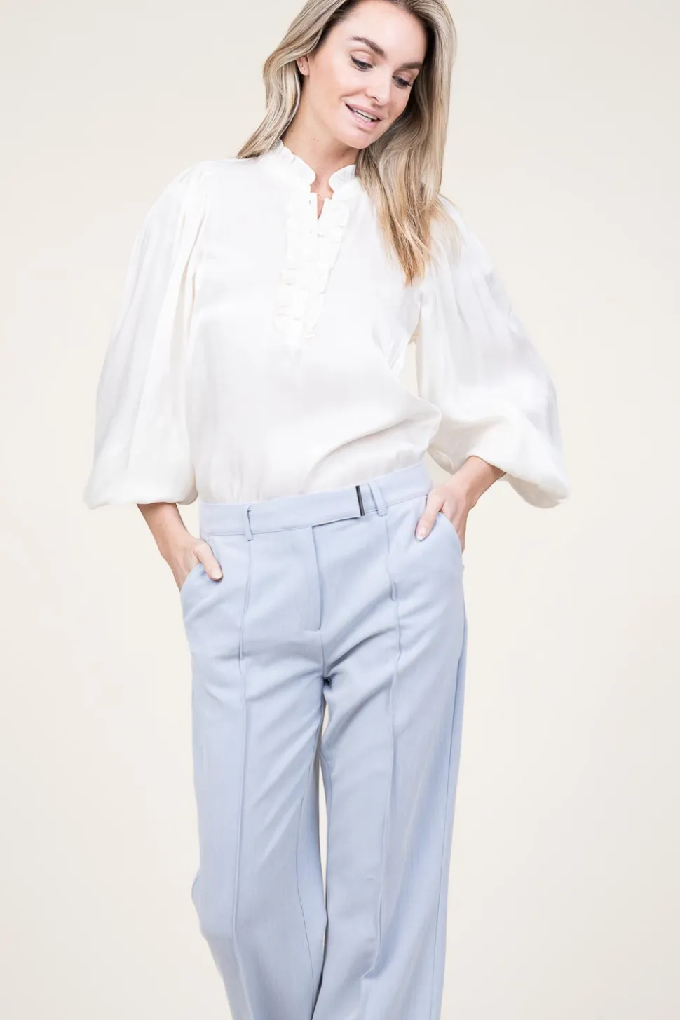 Online Aaiko Shiny Top Tamari | Natural... | | Little Soho