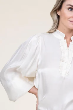 Online Aaiko Shiny Top Tamari | Natural... | | Little Soho