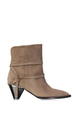 Discount Dante 6 Short Boots Sioux Strapped | Beige... | | Little Soho