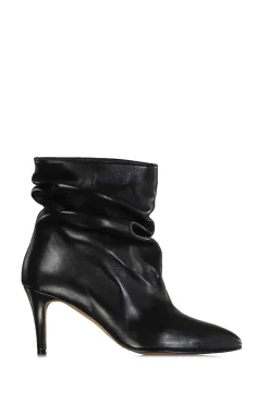 Store Toral Short Leather Boots Faber | Black... | | Little Soho