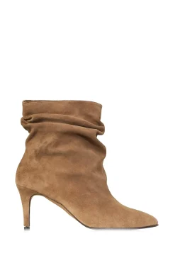 Shop Toral Short Suede Boots Faber | Beige... | | Little Soho