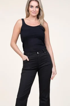 Fashion CC Heart Silk Rib Top Faith | Black... | | Little Soho