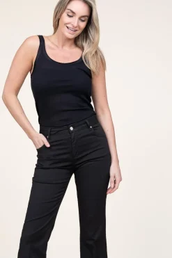 Fashion CC Heart Silk Rib Top Faith | Black... | | Little Soho