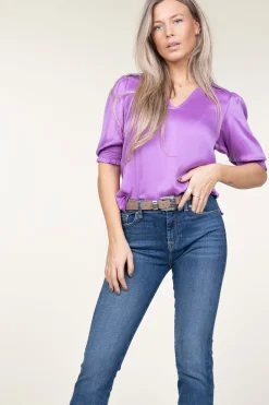 Cheap Dante 6 Silk Top Cascais | Purple... | | Little Soho