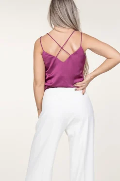 New Dante 6 Silk Top Obu | Purple... | | Little Soho