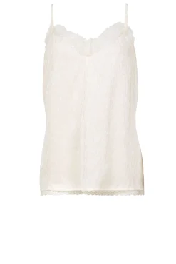Cheap Berenice Silk Top With Lace Taylor | Natural... | | Little Soho