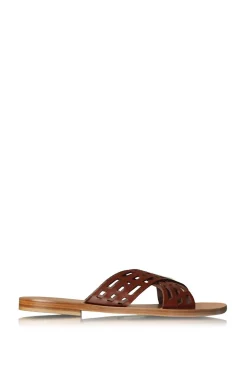 Outlet Zoes Slippers With Openwork Details Kardiani | Brown... | | Little Soho