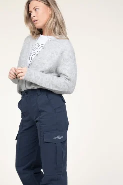 Online American Vintage Soft Alpaca Cardigan Vitow | Grey... | | Little Soho