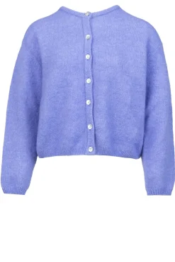 Best American Vintage Soft Alpaca Cardigan Vitow | Purple... | | Little Soho