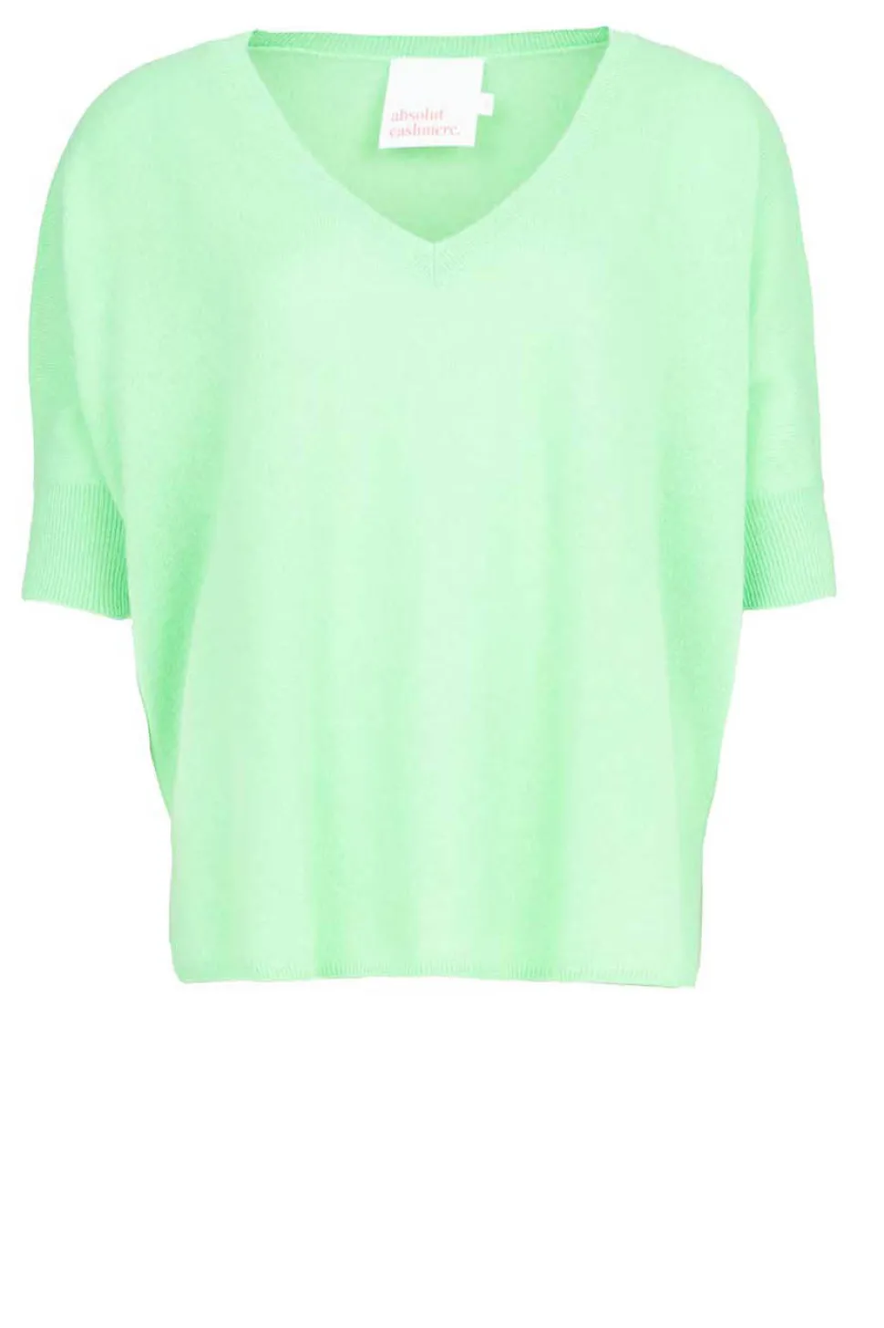 Shop Absolut Cashmere Soft Cashmere Sweater Kate | Green... | | Little Soho