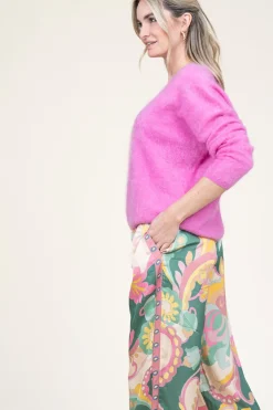 New Absolut Cashmere Soft Cashmere Sweater Soeli | Pink... | | Little Soho