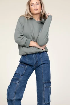 Store American Vintage Soft Fleece Hoodie Izubird | Green... | | Little Soho