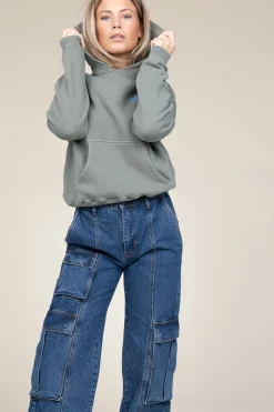 Store American Vintage Soft Fleece Hoodie Izubird | Green... | | Little Soho