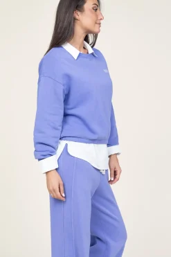 Best Sale American Vintage Soft Fleece Sweater Izubird | Purple... | | Little Soho