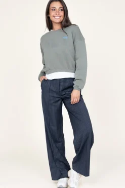 Cheap American Vintage Soft Fleece Sweater Izubird | Green... | | Little Soho