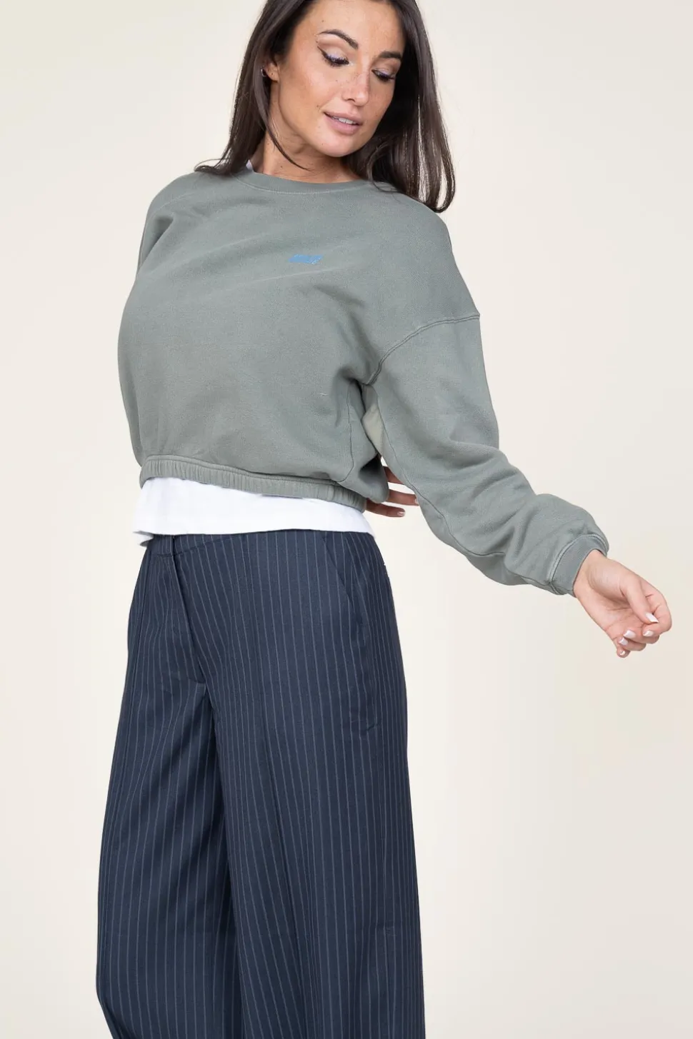 Cheap American Vintage Soft Fleece Sweater Izubird | Green... | | Little Soho