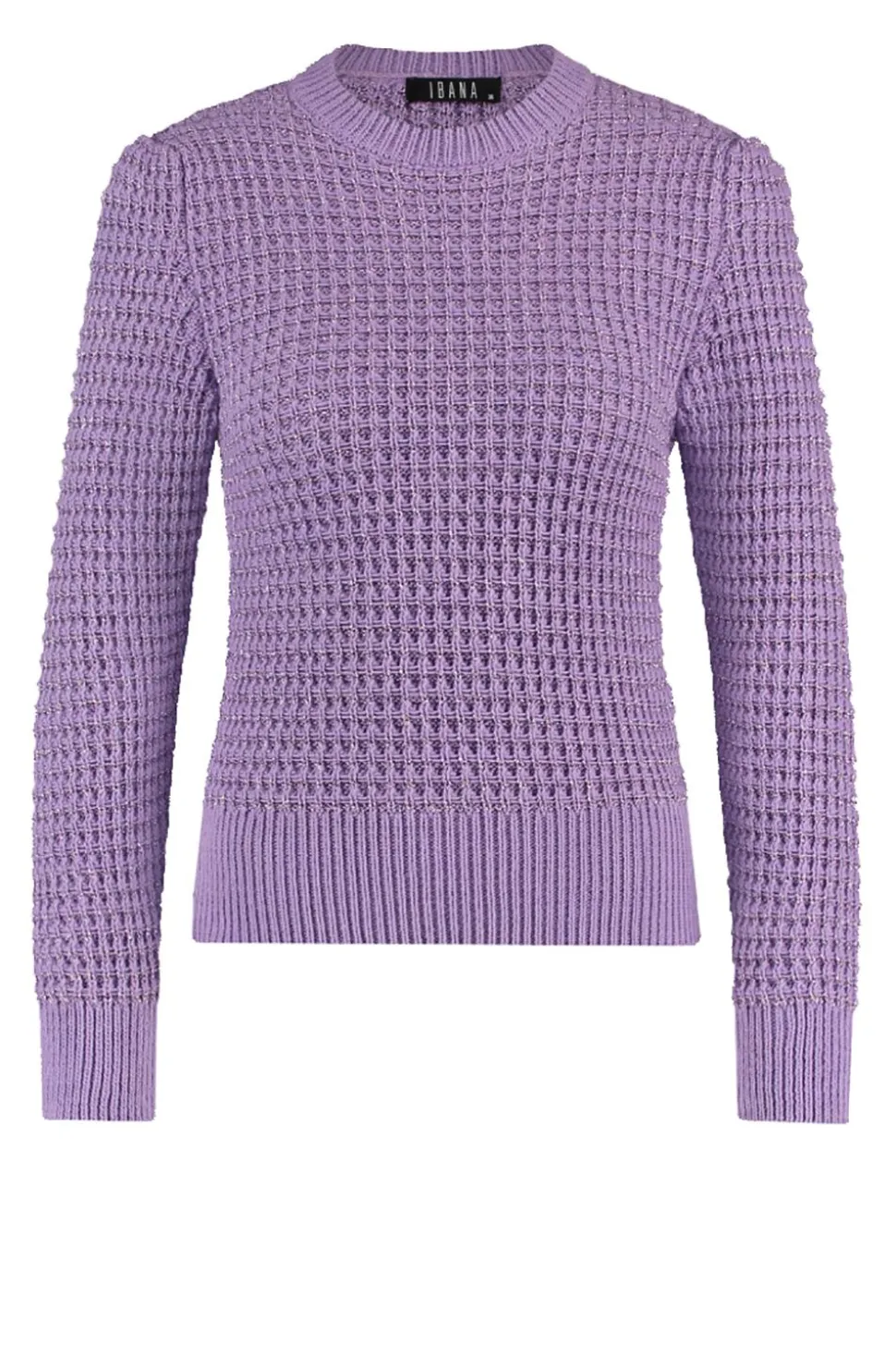 Sale Ibana Soft Knitted Sweater With Lurex Tieke | Purple... | | Little Soho