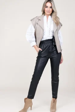 Cheap Dante 6 Soft Leather Waistcoat Harley | Natural... | | Little Soho