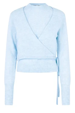 Hot Second Female Soft Mohair Wrap Sweater Brookline | Blue... | | Little Soho