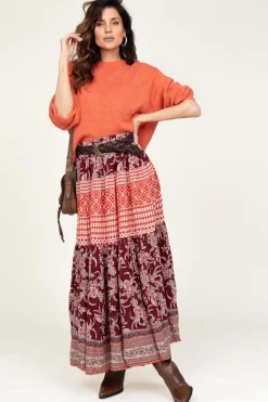 Online Dante 6 Soft Openback Alpaca Sweater Ullysa | Orange... | | Little Soho