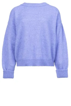 Flash Sale American Vintage Soft Oversized Alpaca Sweater Vitow | Purple... | | Little Soho