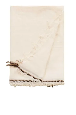 Hot Moment Amsterdam Soft Scarf With Frills Saar | Natural... | | Little Soho