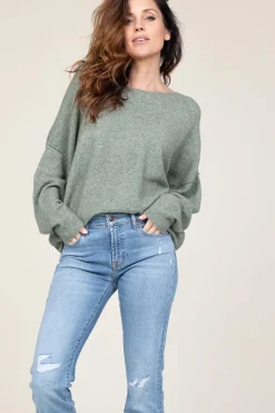 Fashion American Vintage Soft Sweater Damsville | Green... | | Little Soho