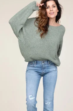 Fashion American Vintage Soft Sweater Damsville | Green... | | Little Soho