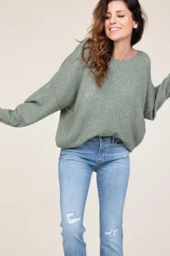 Fashion American Vintage Soft Sweater Damsville | Green... | | Little Soho